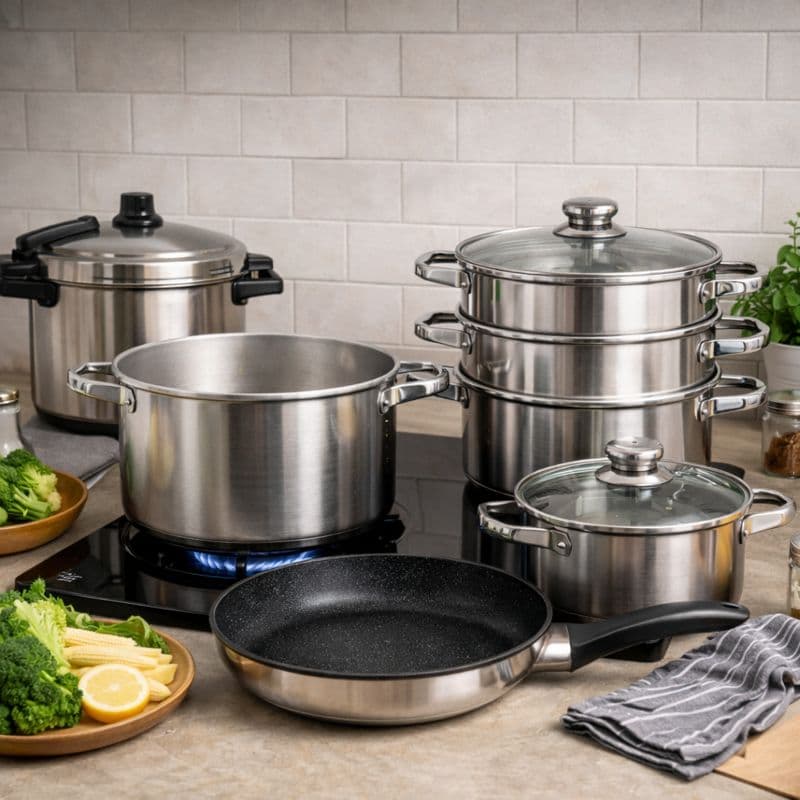 Masak Sehat Tanpa Ribet dengan Panci Kukus Stainless Steel