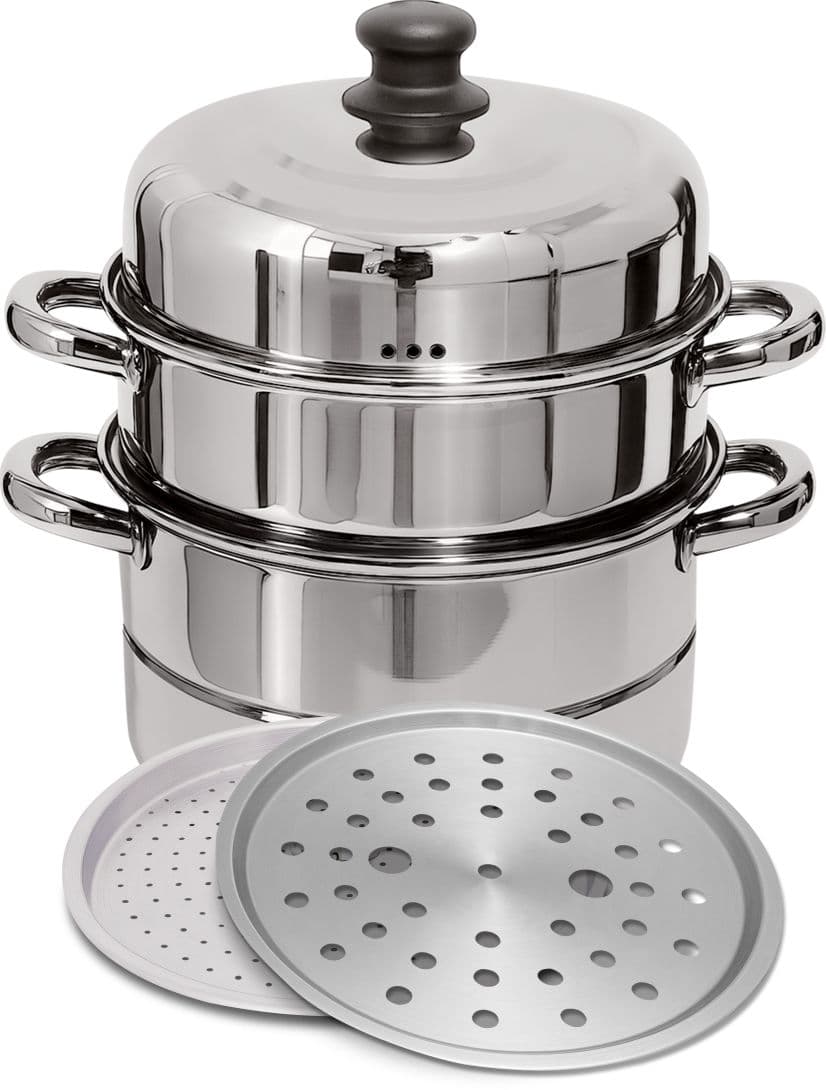 Panci Kukus Stainless Steel - Tutup Stainless Steel